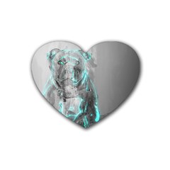 Dog Heart Coaster (4 Pack)  by NSAsStore