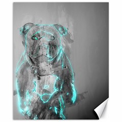 Dog Canvas 11  X 14   by NSAsStore