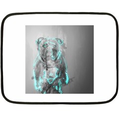 Dog Fleece Blanket (mini) by NSAsStore