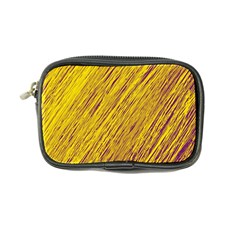 Yellow Van Gogh Pattern Coin Purse