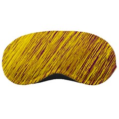 Yellow Van Gogh Pattern Sleeping Masks