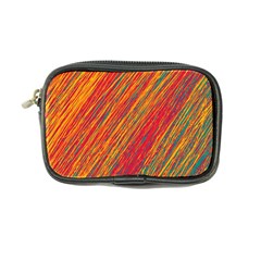 Orange Van Gogh pattern Coin Purse