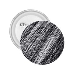 Black and White decorative pattern 2.25  Buttons