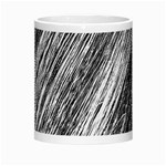 Black and White decorative pattern Morph Mugs Center