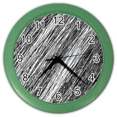 Black and White decorative pattern Color Wall Clocks