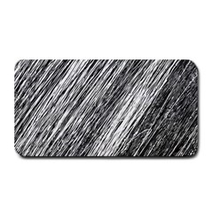 Black and White decorative pattern Medium Bar Mats