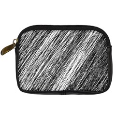 Black and White decorative pattern Digital Camera Cases