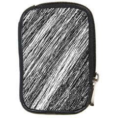 Black and White decorative pattern Compact Camera Cases