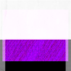 Purple Pattern Rectangular Jigsaw Puzzl