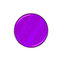 Purple Pattern Hat Clip Ball Marker (10 Pack)