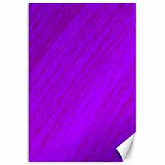 Purple Pattern Canvas 20  X 30  