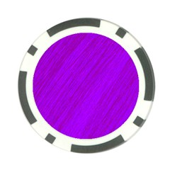 Purple Pattern Poker Chip Card Guards