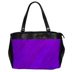 Purple Pattern Office Handbags