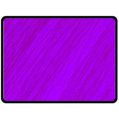 Purple Pattern Fleece Blanket (large)  by Valentinaart