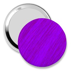 Purple Pattern 3  Handbag Mirrors