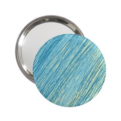 Light Blue Pattern 2 25  Handbag Mirrors