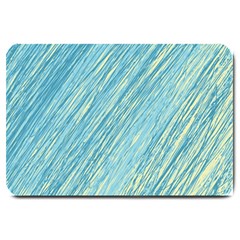 Light Blue Pattern Large Doormat 