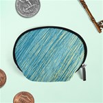 Light blue pattern Accessory Pouches (Small)  Front