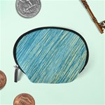 Light blue pattern Accessory Pouches (Small)  Back