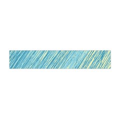 Light Blue Pattern Flano Scarf (mini)