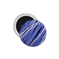 Blue Elegant Pattern 1 75  Magnets