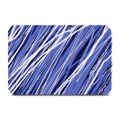 Blue Elegant Pattern Plate Mats by Valentinaart