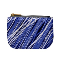 Blue Elegant Pattern Mini Coin Purses