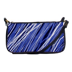 Blue Elegant Pattern Shoulder Clutch Bags