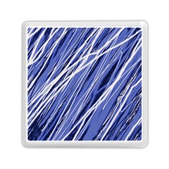 Blue Elegant Pattern Memory Card Reader (square)  by Valentinaart