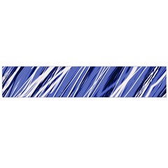 Blue Elegant Pattern Flano Scarf (large)