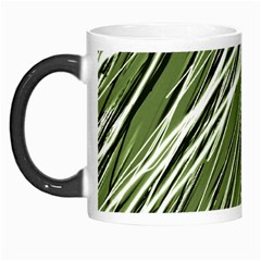 Green Decorative Pattern Morph Mugs by Valentinaart