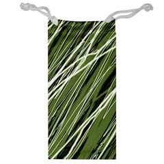 Green Decorative Pattern Jewelry Bags