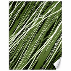 Green Decorative Pattern Canvas 18  X 24  