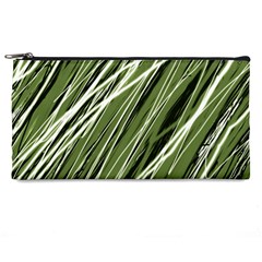 Green Decorative Pattern Pencil Cases by Valentinaart