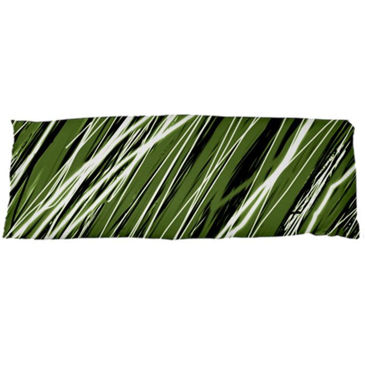 Green decorative pattern Body Pillow Case Dakimakura (Two Sides)