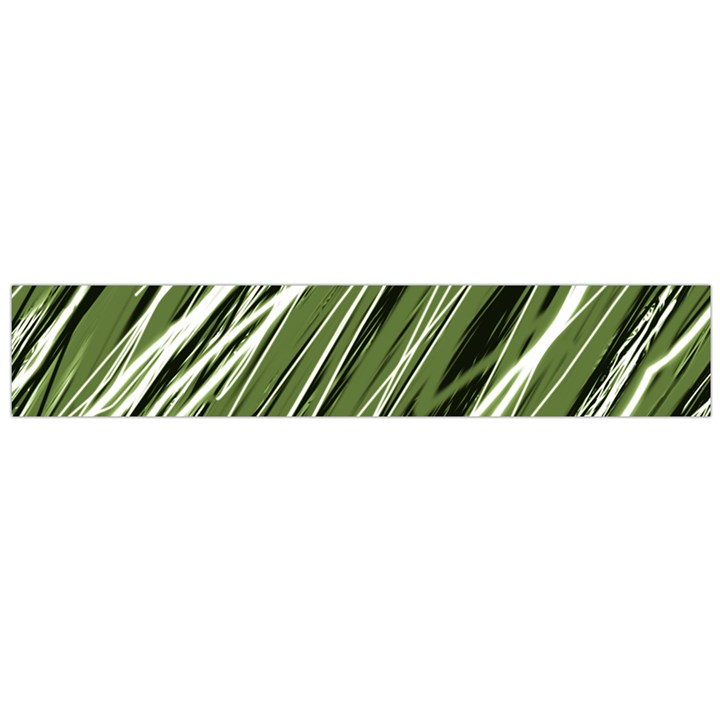 Green decorative pattern Flano Scarf (Large)