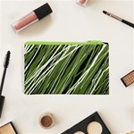 Green decorative pattern Cosmetic Bag (XS) Back