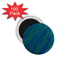 Green Pattern 1 75  Magnets (100 Pack) 