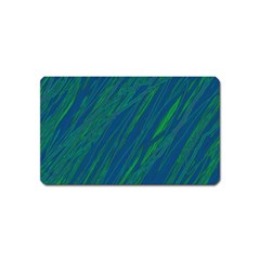 Green Pattern Magnet (name Card)