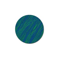 Green Pattern Golf Ball Marker (4 Pack)