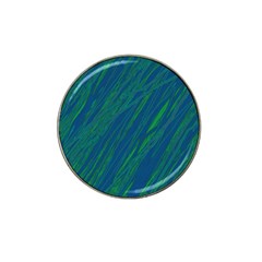 Green Pattern Hat Clip Ball Marker