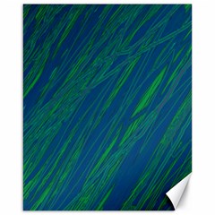 Green Pattern Canvas 16  X 20  