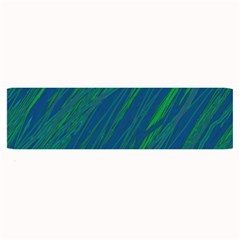 Green Pattern Large Bar Mats