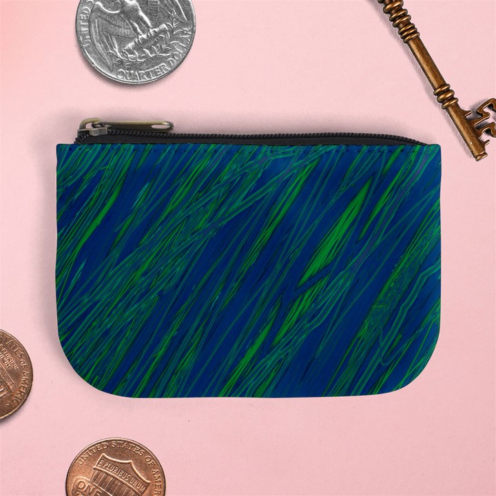 Green pattern Mini Coin Purses