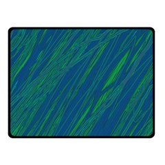 Green Pattern Fleece Blanket (small)