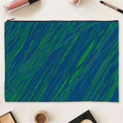 Green Pattern Cosmetic Bag (xxxl) 