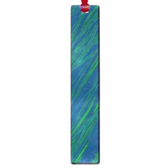 Green Pattern Large Book Marks by Valentinaart