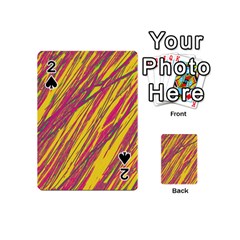 Orange pattern Playing Cards 54 (Mini) 