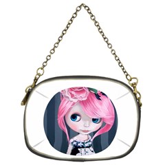 Chastity Rose Chain Purse (two Sided) 