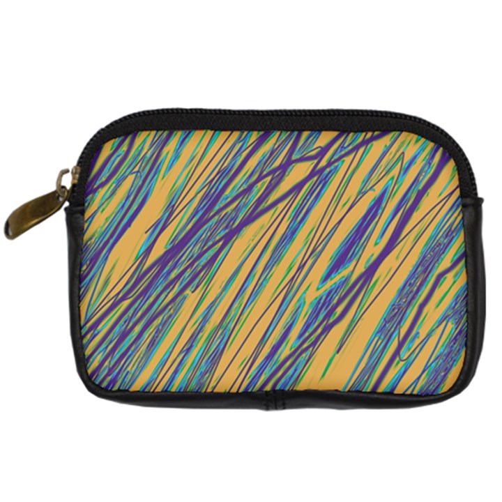 Blue and yellow Van Gogh pattern Digital Camera Cases